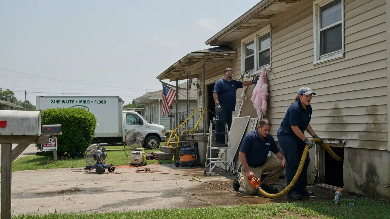 Water Damage Repair in Girard, KS near me